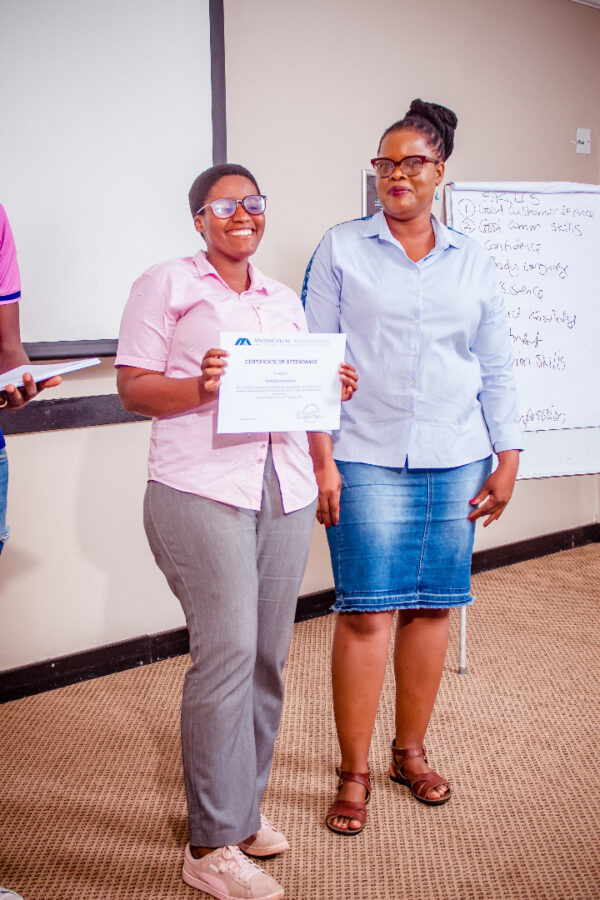 OUR TRAINING PROGRAMS GABORONE TRAINING INSTITUTE visual data 4